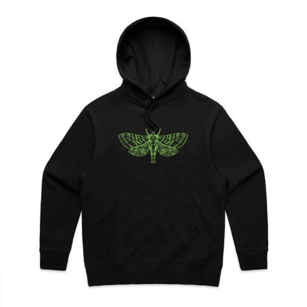 Pūriri Moth - Mens Heavy Hood  Thumbnail