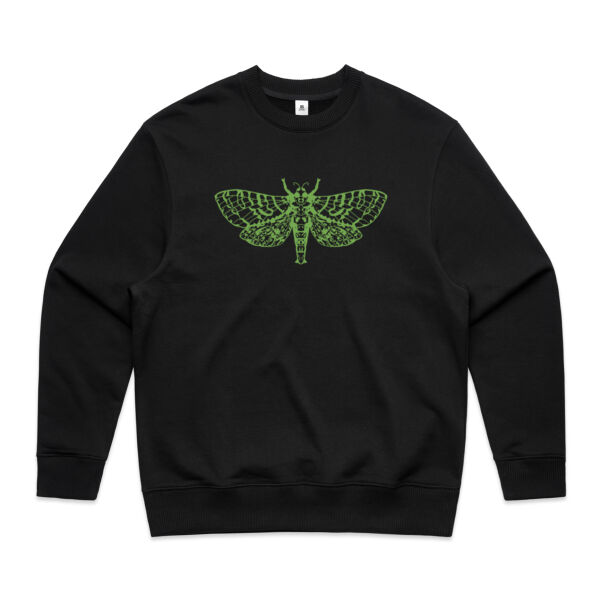Pūriri Moth - Mens Heavy Crew Thumbnail