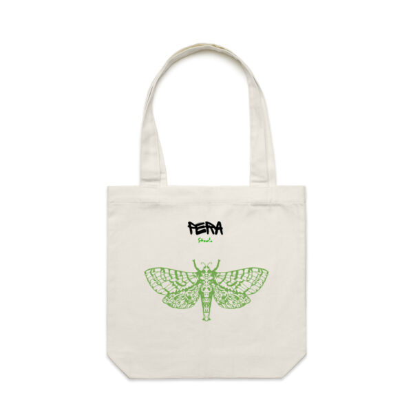 Pūriri Moth - Carrie Tote Bag Thumbnail